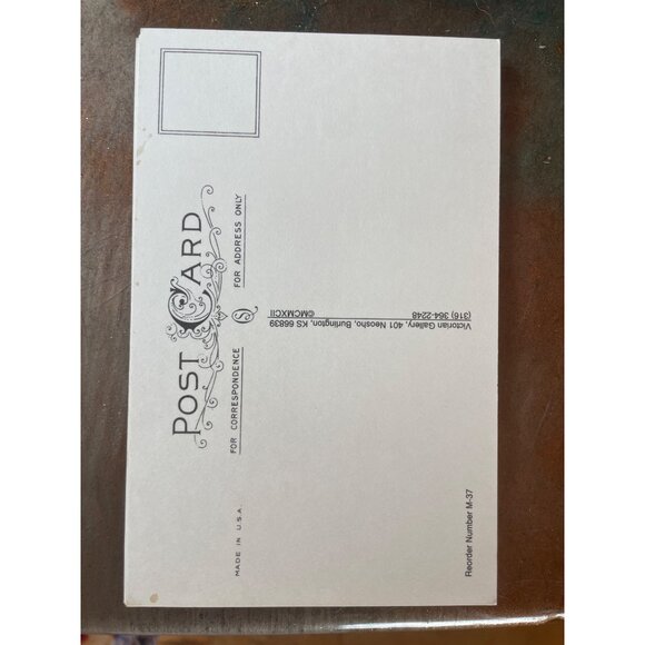 Vintage Victorian Christmas & New Year Postcards Set Girls Boys Santa Angels - Picture 5 of 11